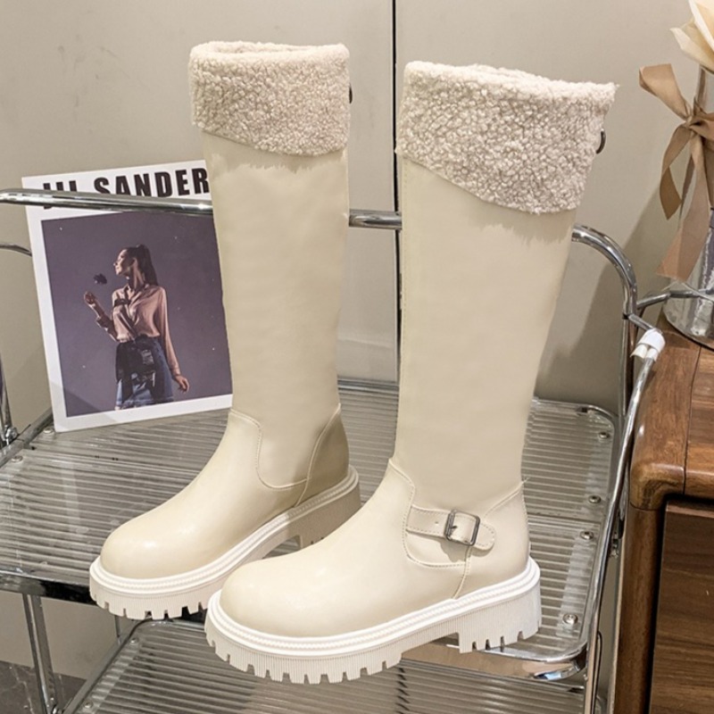 Women Fashion Trend 2025 - 여성용 힐 롱 부츠 2025 겨울