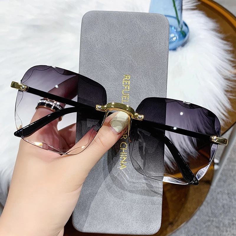 Women'S Fashion Eyeglasses - 1/3개입 신상 무테 여성용 선글라스 패션