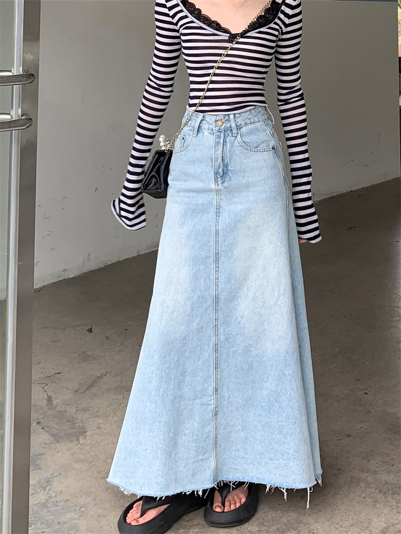 Women Fashion Jeans - 2026 트렌드 여성용 Y2K 청바지 스커트