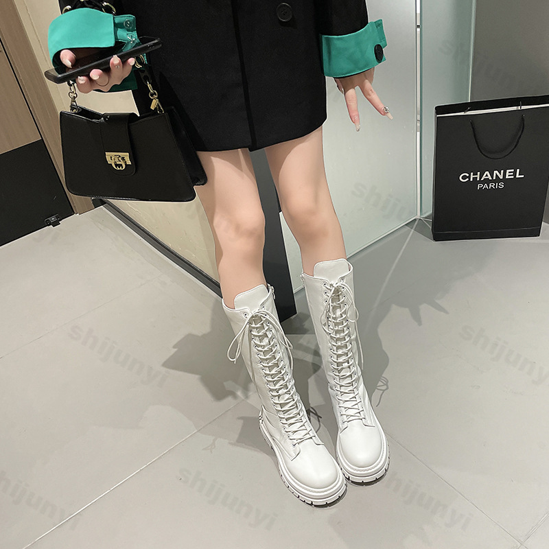 여성 나이트 부츠 플랫폼 청키 슈즈 패션 니하이 부츠  - Women Fashion Trend 2025 리뷰 및 가격