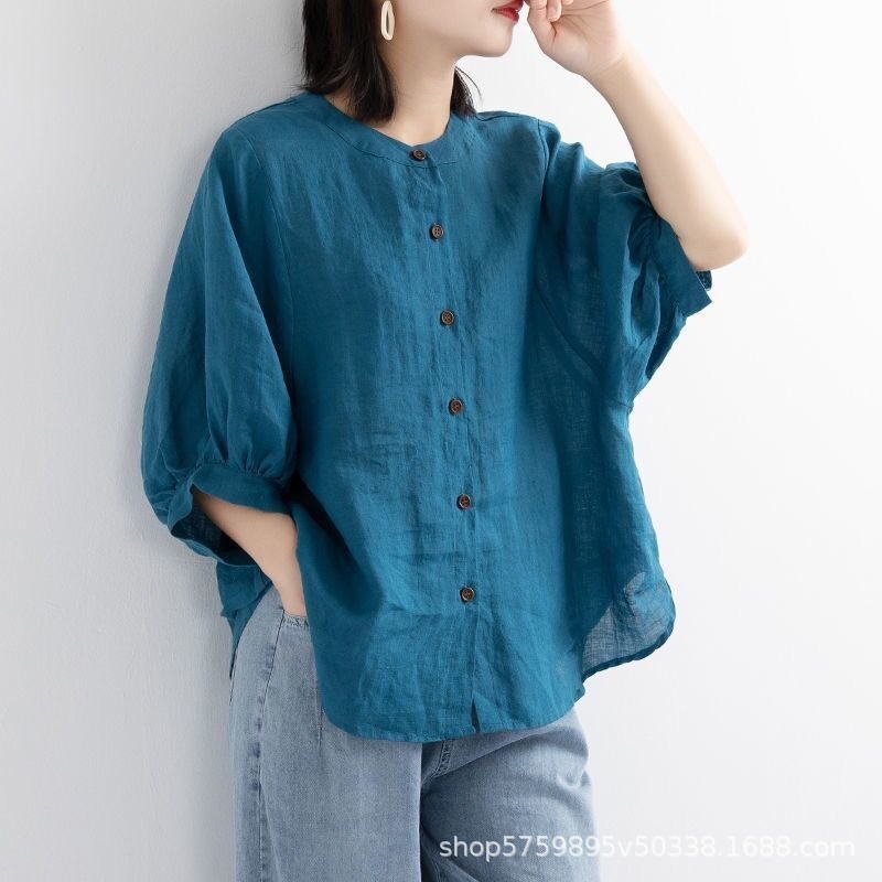 플러스 사이즈 여성용 솔리드 컬러 편안한 블라우스 루즈 - Women'S Fashion Essentials 리뷰 및 가격
