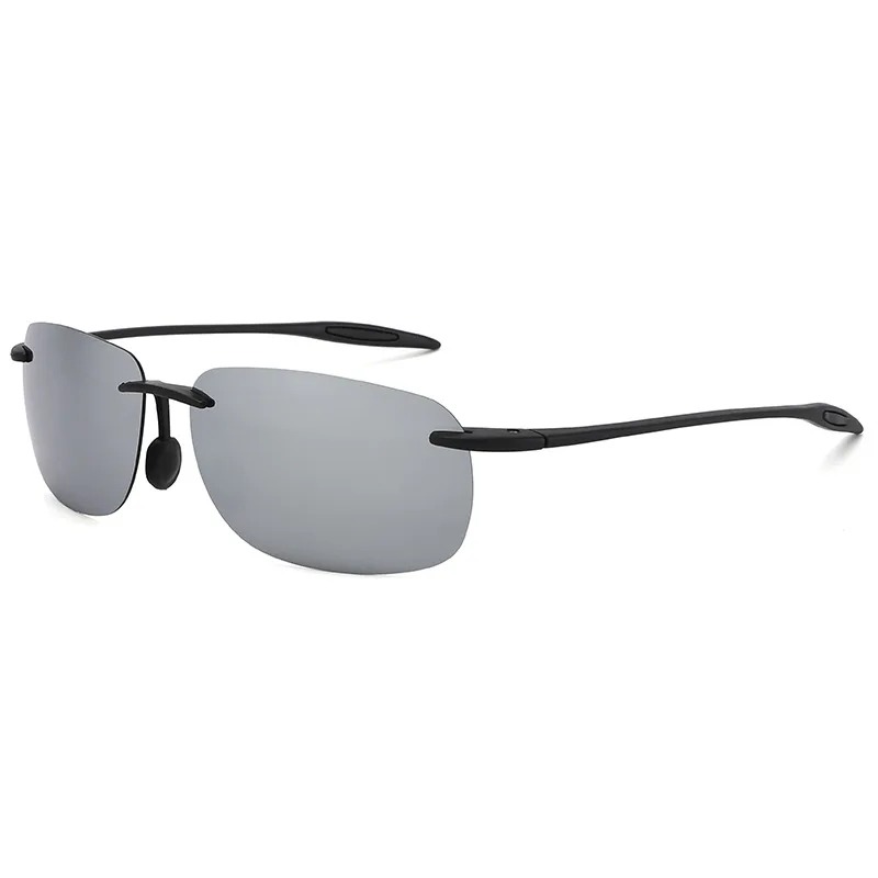 새로운 TR90 편광 선글라스 남녀 공용 프레임리스 운 - Women'S Fashion Eyeglasses 리뷰 및 가격