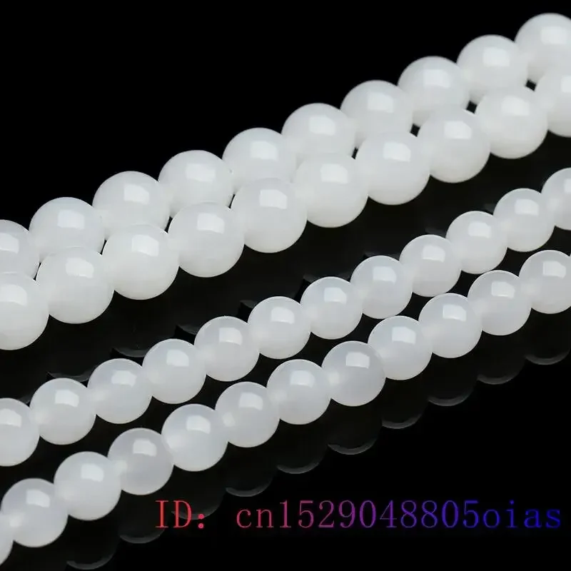화이트 옥 페르시 목걸이 비즈 천연 패션 보석 쥬얼리  - Women Fashion Necklace 리뷰 및 가격