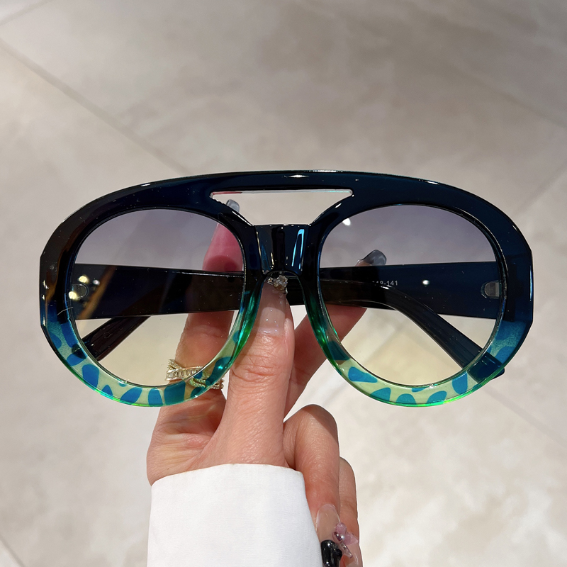 오버사이즈 라운드 고글 남성 패션 더블 브리지 그라데이 - Women'S Fashion Eyeglasses 리뷰 및 가격
