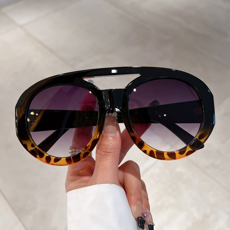 오버사이즈 라운드 고글 남성 패션 더블 브리지 그라데이 - Women'S Fashion Eyeglasses 리뷰 및 가격