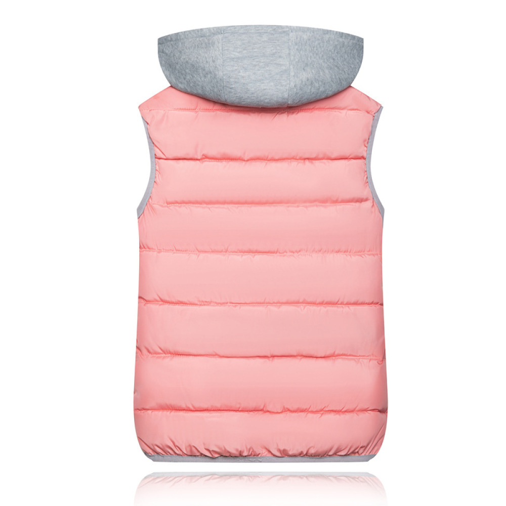 캐주얼 후드 패딩 조끼 여성용 겨울 캔디 컬러 민소매  - Puffer Vest Fashion Women 리뷰 및 가격