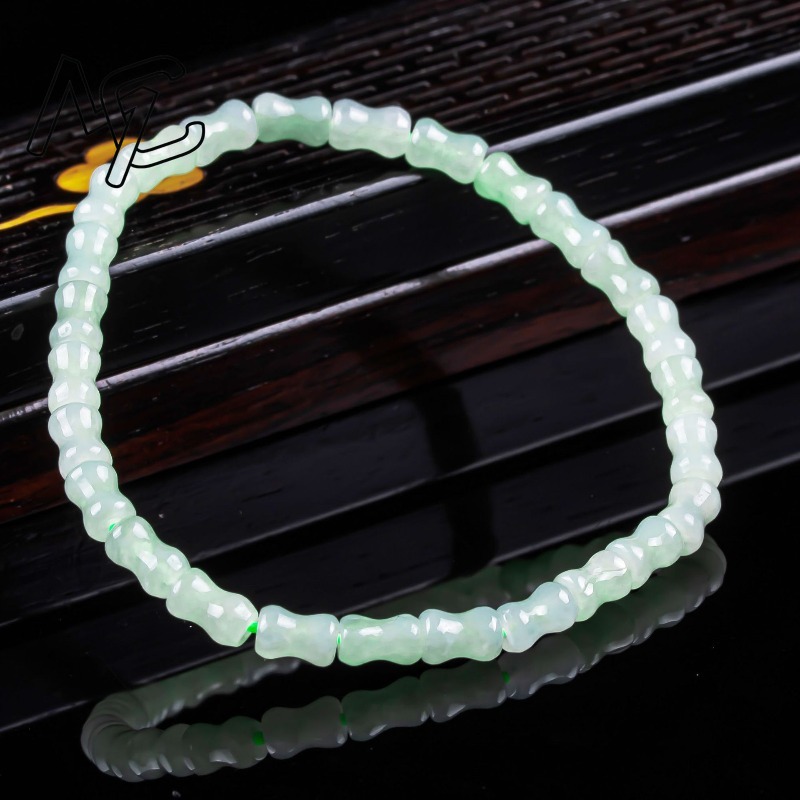 새로운 진짜 천연 좋은 옥 대나무 팔찌 목걸이 조각 참 - Women Fashion Necklace 리뷰 및 가격