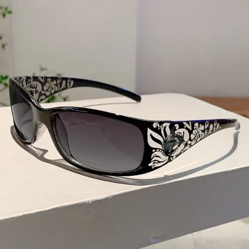 패션 여성용 라인스톤 선글라스 Y2K 한국 스타일 캣아 - Women'S Fashion Eyeglasses 리뷰 및 가격