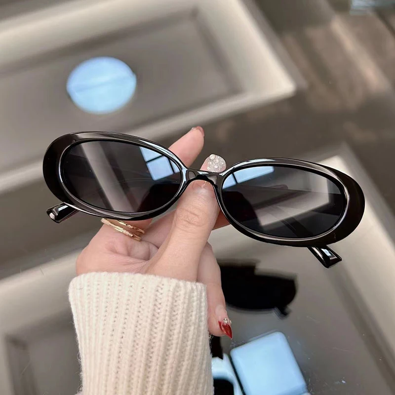 새로운 오벌 빈티지 선글라스 여성 패션 선글라스 여성용 - Women'S Fashion Eyeglasses 리뷰 및 가격