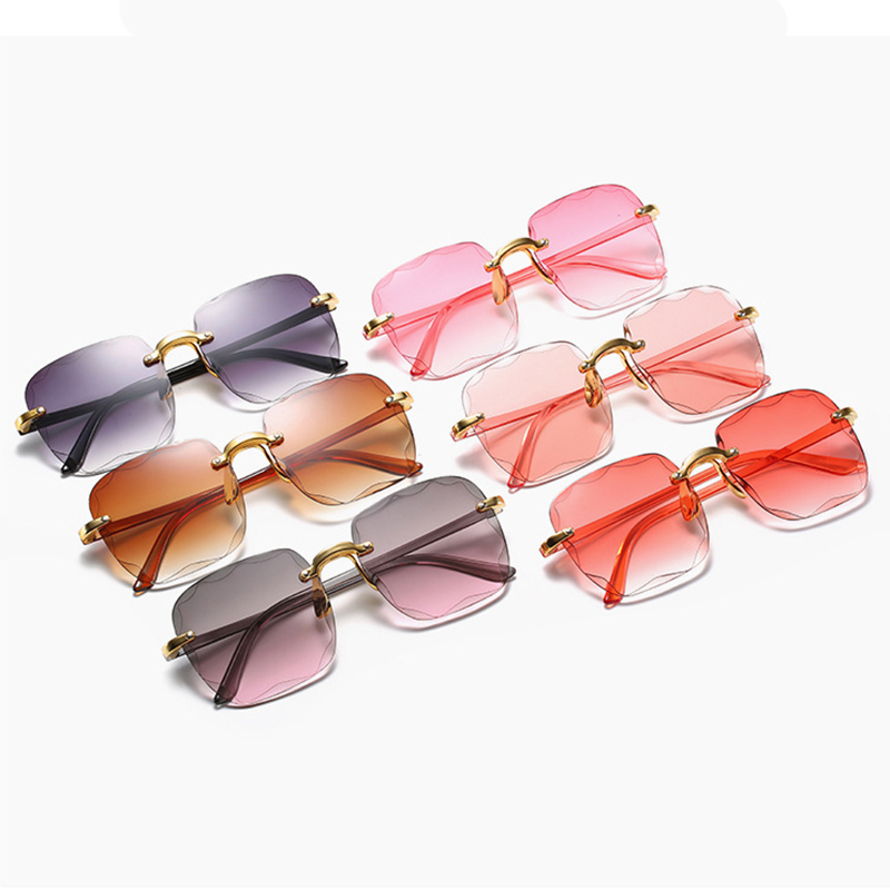 1/3개입 신상 무테 여성용 선글라스 패션 그라데이션  - Women'S Fashion Eyeglasses 리뷰 및 가격