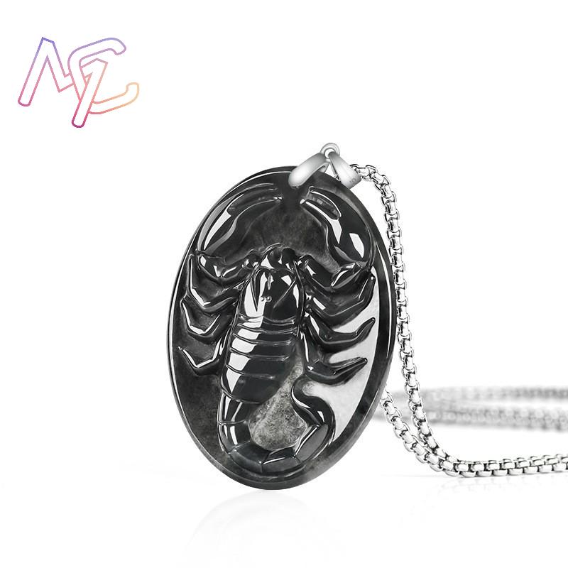 미얀마 경옥 전갈 펜던트 목걸이 럭셔리 디자이너 패션  - Women Fashion Necklace 리뷰 및 가격