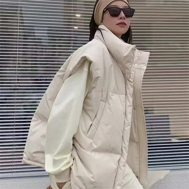 2025 새로운 한국 겨울 조끼 재킷 여성 패션 따뜻한 - Puffer Vest Fashion Women 리뷰 및 가격