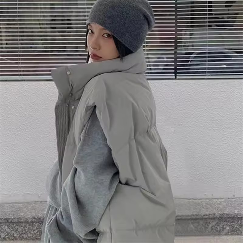 2025 새로운 한국 겨울 조끼 재킷 여성 패션 따뜻한 - Puffer Vest Fashion Women 리뷰 및 가격