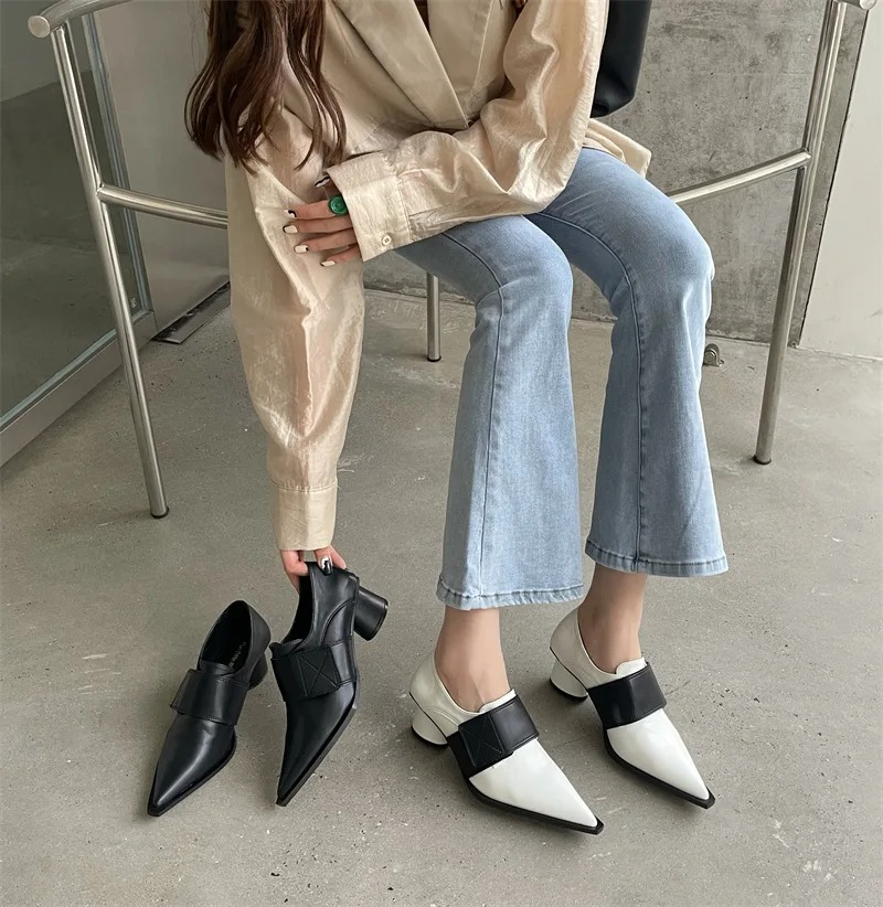 2025 새 드레스 오피스 여성 펌프스 봄 여름 성숙한 - Women Fashion Trend 2025 리뷰 및 가격