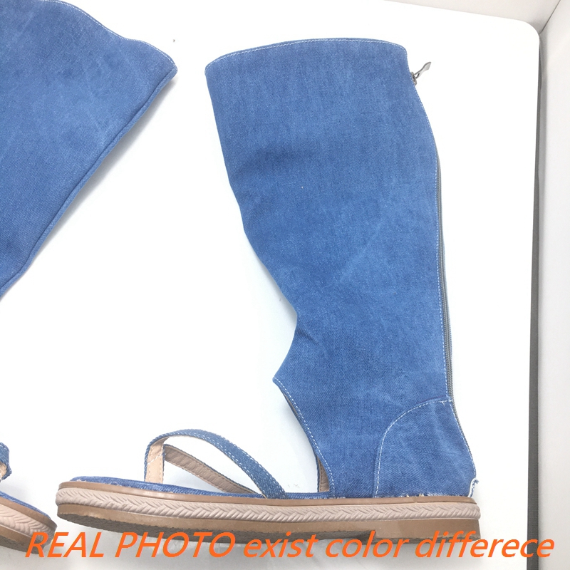 REAVE CAT 신발 클립 토 샌들, 청바지 플랫 슈 - Women Fashion Jeans 리뷰 및 가격