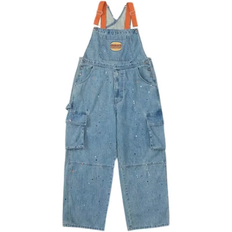 레트로 데님 루즈핏 여성 슬림 스트레이트 와이드 레그  - Women'S Fashion Trousers 리뷰 및 가격