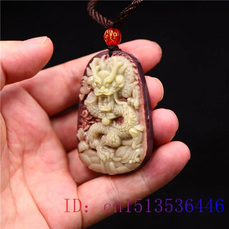 보라색 가운 옥 드래곤 펜던트 목걸이 중국 보석 자연  - Women Fashion Necklace 리뷰 및 가격