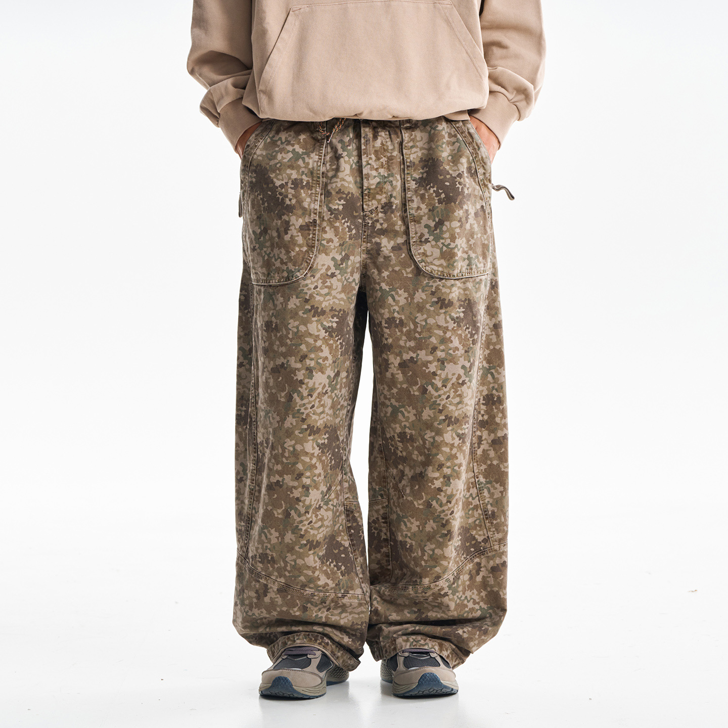 고품질 프린트 코튼 카고 바지 남성 스트리트웨어 패션  - Women'S Fashion Trousers 리뷰 및 가격