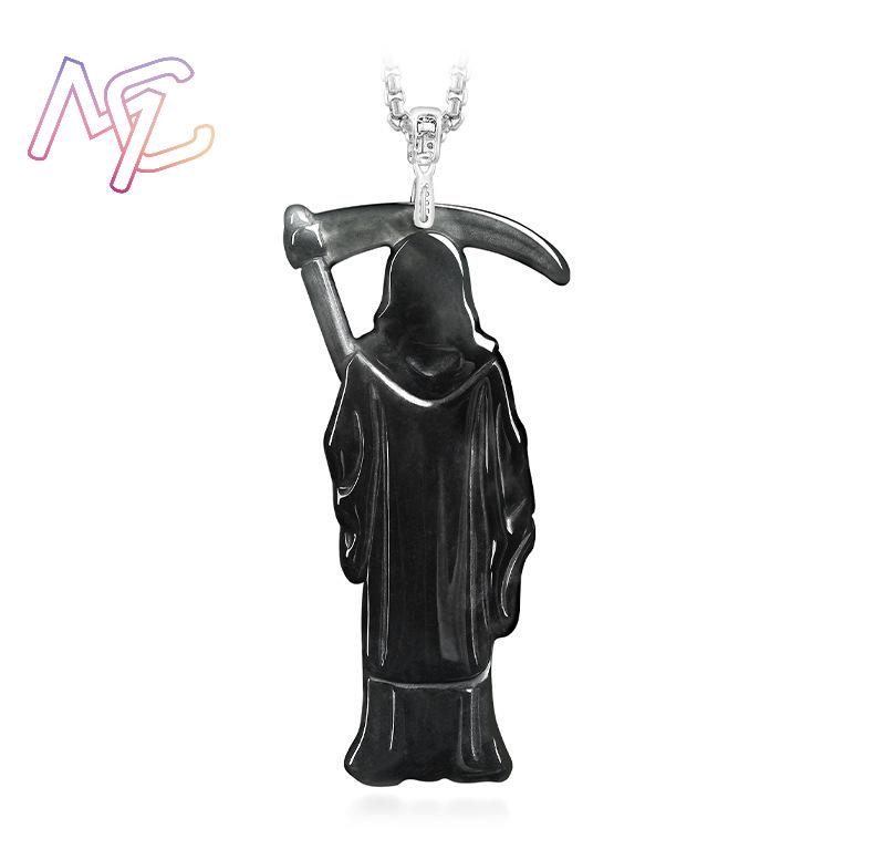미얀마 제이디트 잔인사신 펜던트 목걸이 액세서리 925 - Women Fashion Necklace 리뷰 및 가격