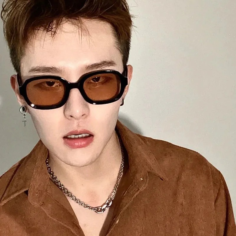 고품질의 사각형 선글라스, 남녀 공용, 빈티지 스타일, - Women'S Fashion Eyeglasses 리뷰 및 가격