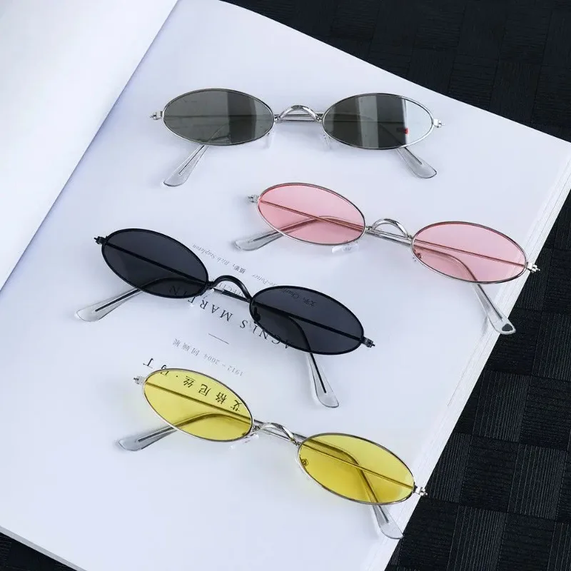 레트로 스타일의 작은 프레임의 타원형 선글라스, 빈티지 - Women'S Fashion Eyeglasses 리뷰 및 가격